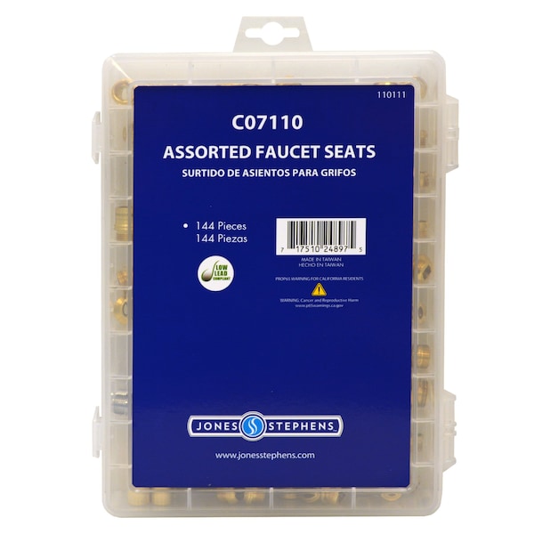 144 Piece Faucet Seat Kit